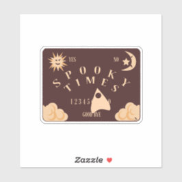 Skrämmande Tider Andeskiva Halloween-design Klistermärken