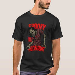 Skrämmande till midnatt Elegant Halloween-natt T Shirt
