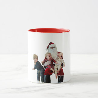 Skrämmande tomte? mugg