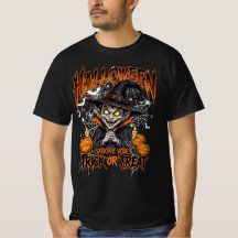 Skrämmande vampyr Halloween T-shirt trick