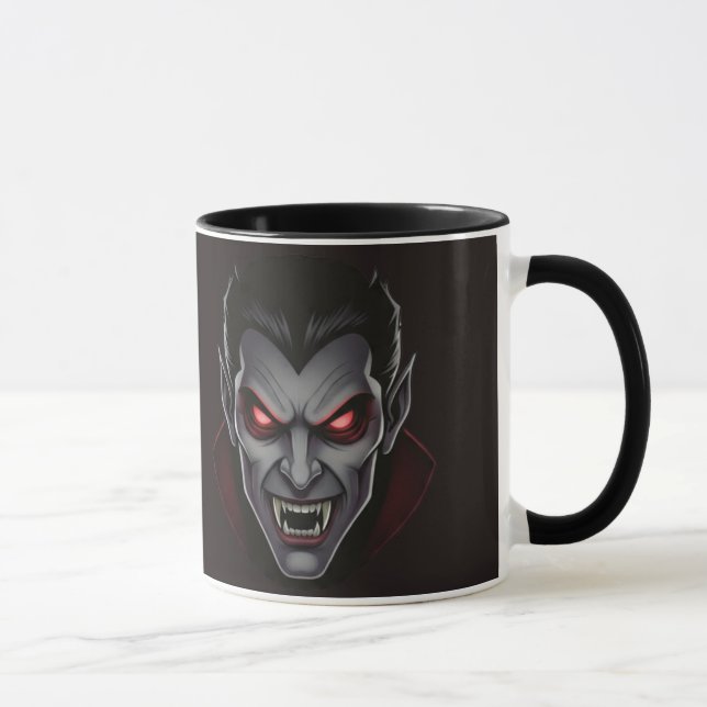 Skrämmande Vampyr Mugg (Höger)