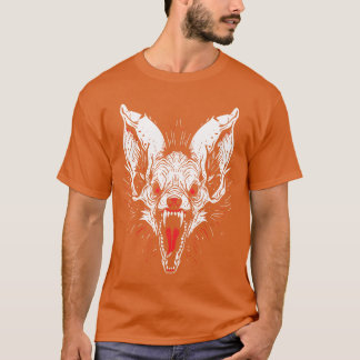 Skrämmande vampyrfladdermus Pastell Goth Gotisk Sk T Shirt