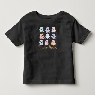 Skrämmande vibbar Kids Halloween T Shirt