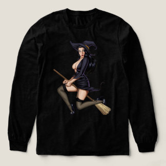 Skrämmande Vintage Halloween-illustrationsvektor T Shirt
