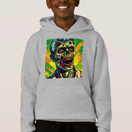 Skrämmande Zombie Halloweenfest T Shirt
