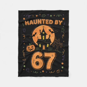 Skrämmas av 67 roliga Halloween Fleecefilt