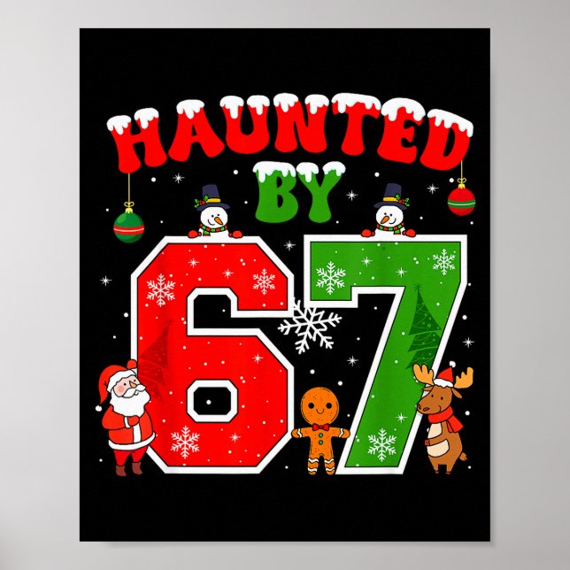 Skrämmas av 67 Rollig Six Seven Meme 6 7 Jul _ Poster (Framsidan)