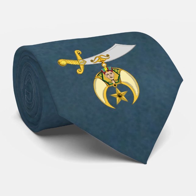 Skrämre Emblem Slips (Rullad)