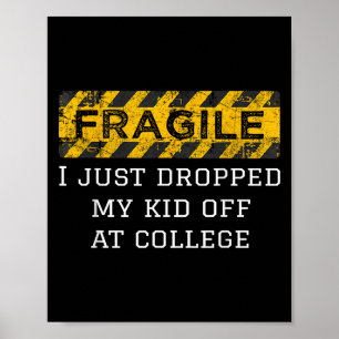 Skrämt att jag just släppt av mitt barn på college poster
