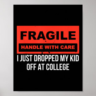 Skrämt att jag just släppt av mitt barn på college poster