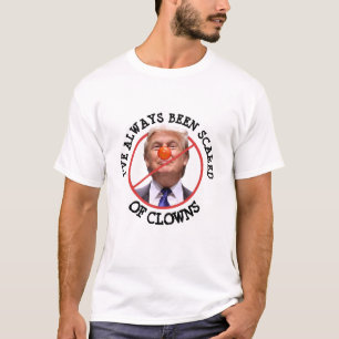 Skrämt Clowns Anti Donald Trump Shirt T Shirt
