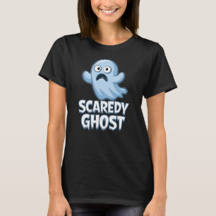 Skrämt Ghost T Shirt