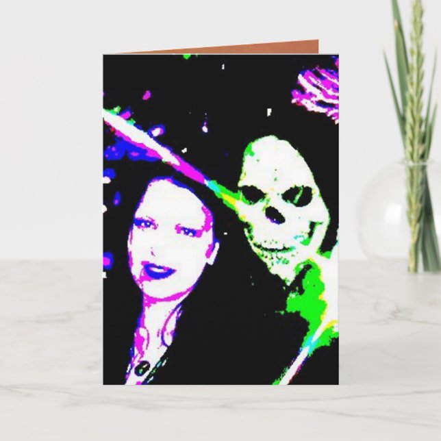 skrämt kort (Framsida)