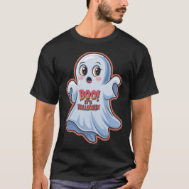 Skrämt Little Ghost T Shirt