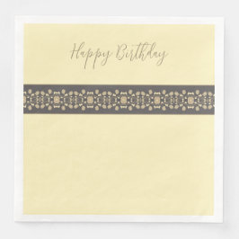 Skrämtskädda och Grått av Mörk Pappersservett