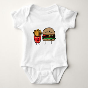 Skräp för hamburgare- och småfisksnabbmatbullen t-shirt