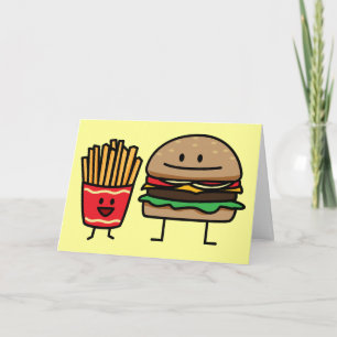 Skräp för hamburgare- och småfisksnabbmatbullen tack kort