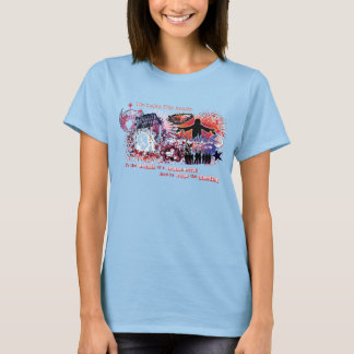 Skräp för Kärlek.Stoppa blödningen T-shirt