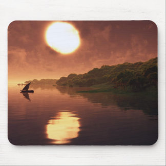 Skräp i vatten musmatta