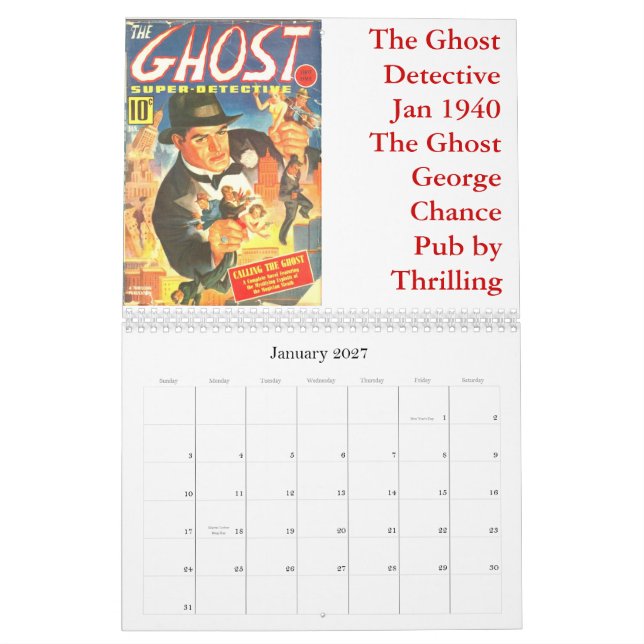 Skräp- kalender 2012 för hjälte (Jan 2027)