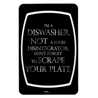 Skrapa din plåt (Dishwasher) Magnet