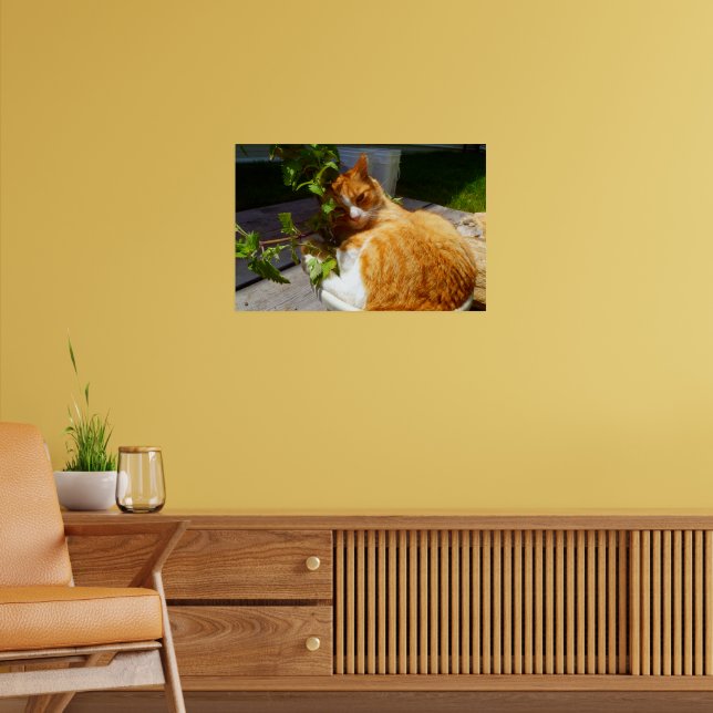 Skrapa i en kruka poster (Vardagsrum 2)