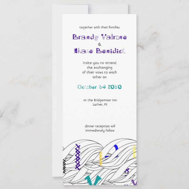 Skrapa Inbjudningar (Framsida)