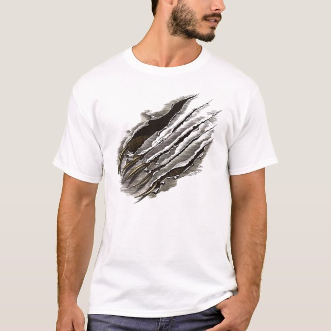 skrapa! tee shirt (Framsida)