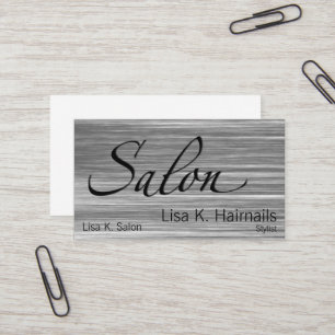 Skrapad salong visitkort