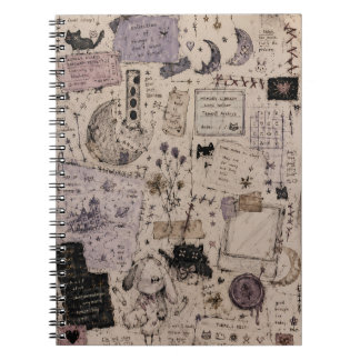 skrapbok estetisk, vintage journal anteckningsbok