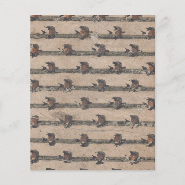 Skrapbok för abstrakt och Rand Mönster Papper (Framsida)