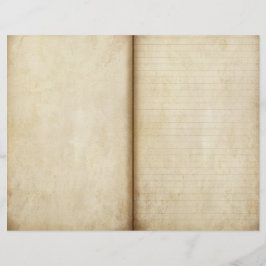 Skrapbok för åldras med Journal-sidor Papper