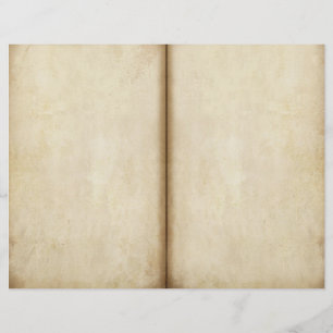 Skrapbok för åldras Parchment Journal-sidor Papper