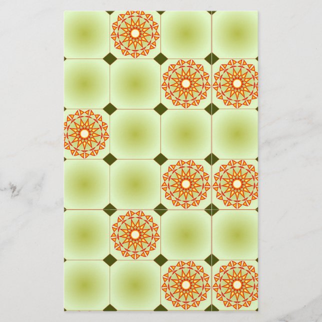 Skrapbok för elegant Mönster Papper (Framsida)