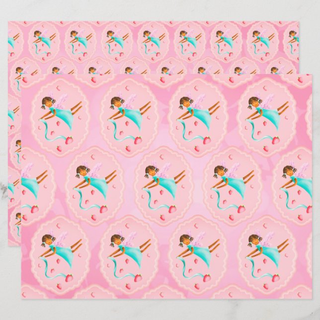 Skrapbok för jordgubbsfiske (Fram/baksida)