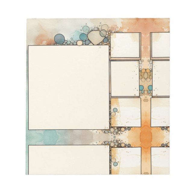 Skrapbok för kortlayout anteckningsblock (Framsida)