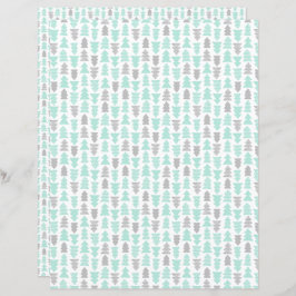 Skrapbok för minnen och lätt Grått Julgran Papper