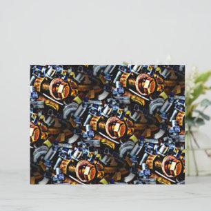 Skrapbok för nöt och bultar