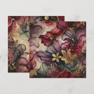 Skrapbok för utskrivbara skördar av Bläck-Vin-alko Inbjudningar