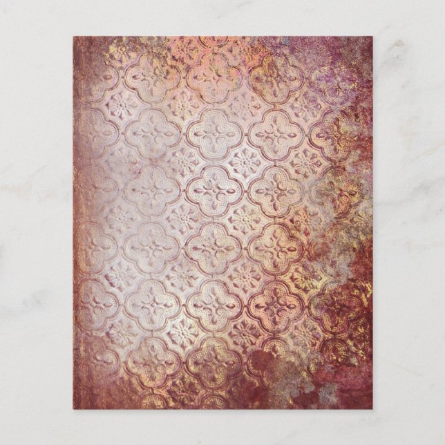 Skrapbok för vintage Tapet Papper (Framsida)