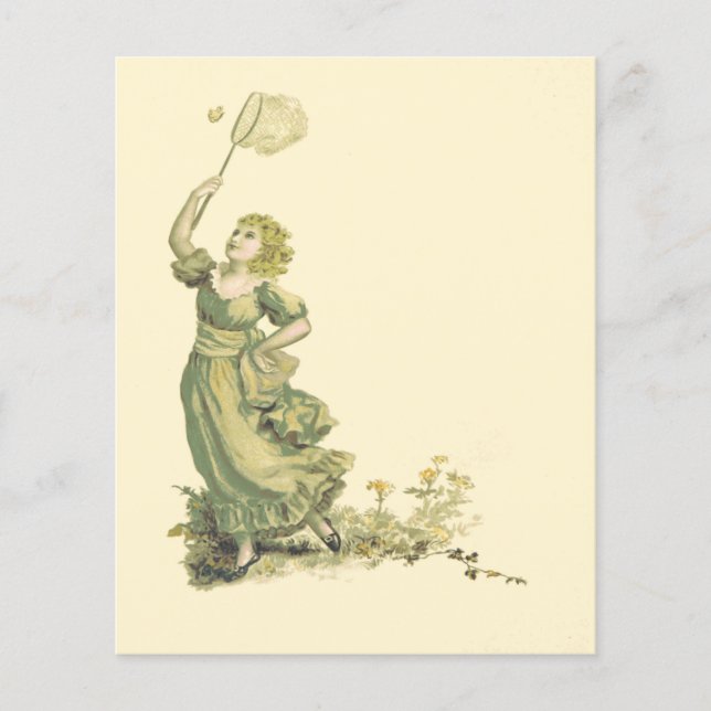 Skrapbok Papper för vintage Dam (Framsida)