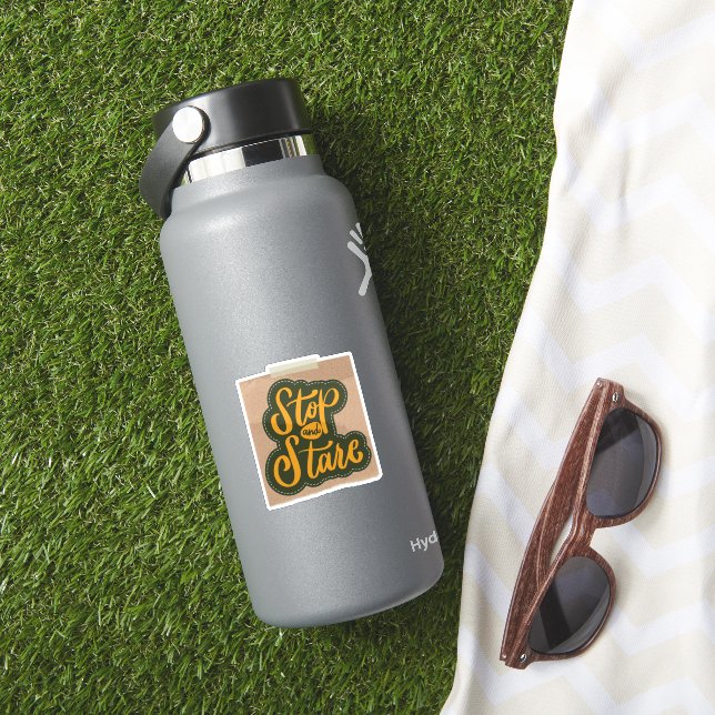 Skrapbok-stil Motivationscitat Klistermärken (HydroFlask Insitu)