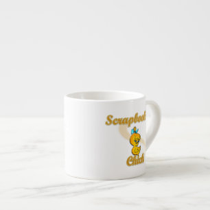 Skrapbokad Chick Espressomugg