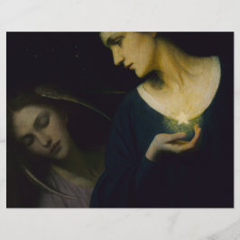 Skrapboken Papper för "Nattens och hennes dotters 