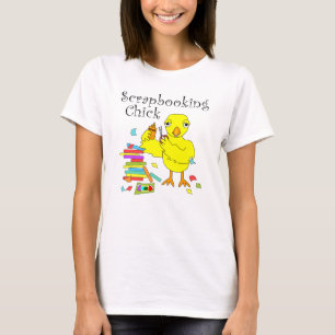 Skrapbokning av Chick T Shirt