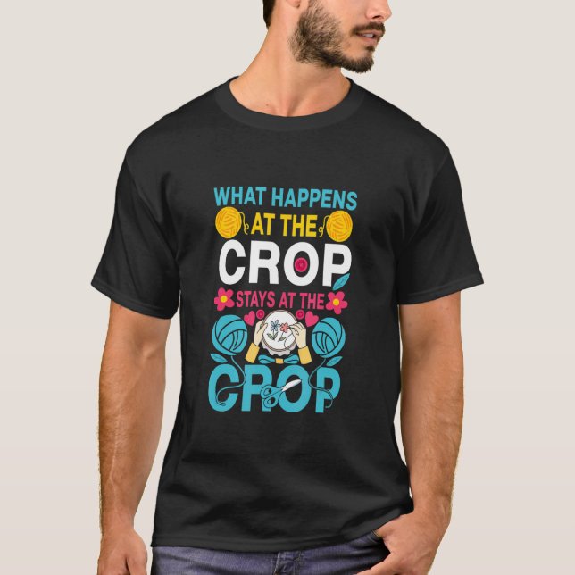 Skrapbokning av handkrämning t shirt (Framsida)
