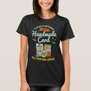 Skrapbokning av kartonger för Crafter-kort T Shirt