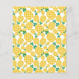 Skrapbokning av Mönster med tropisk ananas Papper