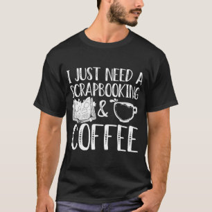 Skrapbokning för Kärlek-skräppobokningsskr för skr T Shirt