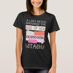 Skrapbokning för Kärlek-skräppobokningsskr för skr T Shirt